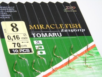 PRZYPONY Z HACZYKIEM ZESTAW 40 SZT GRUNT SPŁAWIK