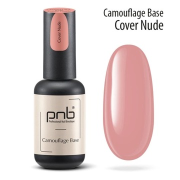 Baza Hybrydowa Kamuflująca PNB UV/LED Camouflage Base Cover Nude 8 ml