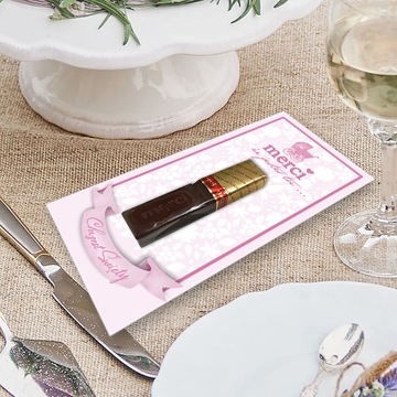 Podziękowania dla gości na chrzest MERCI 5 SZT.