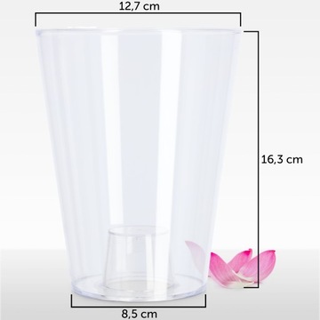 КРЫШКА ДЛЯ ЦВЕТОЧНОГО ВАЗОНА ДЛЯ ЦВЕТОВ ОРХИДЕИ, ПРОЗРАЧНАЯ КРЫШКА ДЛЯ ЦВЕТОЧНОГО ВАЗОНА 12 СМ ДЛЯ ХРАНЕНИЯ