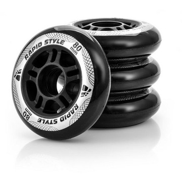 РОЛИКОВЫЕ КОЛЕСА МЕТЕОР 80 x 24 мм - 4 шт.