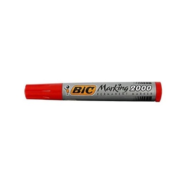 Marker permanentny czerwony BIC 2000