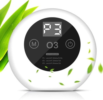 Przenośny oczyszczacz powietrza, ultra-cichy generator ozonu