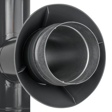 Вентиляционный камин. 100 станций вагон антрацит