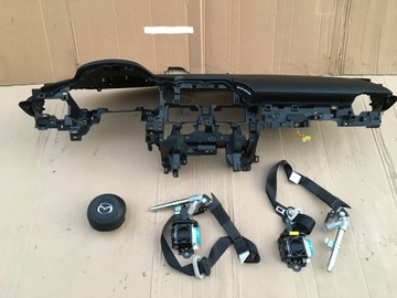 MAZDA 6 USA LIFT 2018-2023 ROK DESKA PODUSZKI PASY KPL