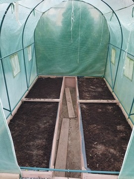 Туннель из фольги 10 м² 400 х 250 см зеленый