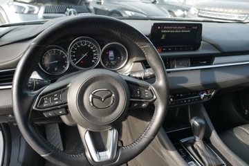 Mazda 6 III Sport Kombi Facelifting 2018 2.0 Skyactiv-G 145KM 2022 Mazda 6 aut Krajowa Biała Perła ACC HUD Blis Full-LED ogrzew.Kierow.+Fotele, zdjęcie 13