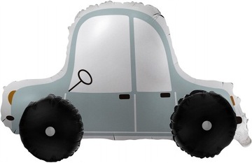 Balon Samochód Auto Samochodzik Urodziny Trójwymiarowy Folia 3D 72x43x42 cm
