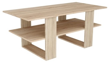 ŁAWA 125x60cm do salonu STOLIK KAWOWY - SONOMA