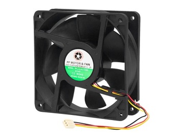 Wentylator 120x38mm 24V kulk. 3-przew.