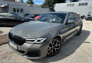 BMW Seria 5 G30-G31 2021 BMW Seria 5 BMW 530d G30 LCI Lift M-Pakiet Diesel 3.0 Diesel 258KM