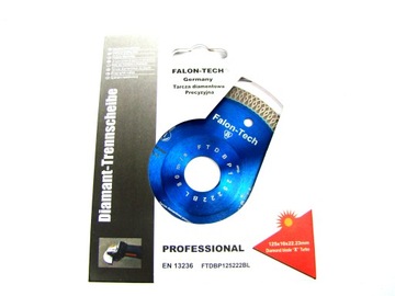 ТОЧНОЕ АЛМАЗНОЕ ЛЕЗВИЕ 125 ММ X 10 ММ X ЛЕЗВИЕ TURBO THIN 1,4 ММ