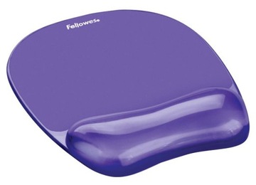 Podkładka pod mysz i nad. FELLOWES CRYSTAL fiolet