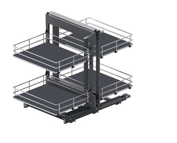 KOSZ CARGO MAGIC CORNER MAXIMA 800 SILVA LEWY