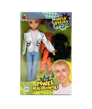 InfluHeroes Paweł Lalka i akcesoria 0876 30 cm