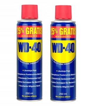 WD-40 250 ML PREPARAT WIELOFUNKCYJNY ODRDZEWIACZ