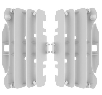 OSŁONY CHŁODNICY (KRATKI) YAMAHA YZ 250/450F '07-'09 KOLOR BIAŁY