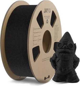 FILAMENT DO DRUKARKI 3D JAYO 1,75MM PLA+ CZARNY MATOWY