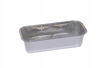 Foremki aluminiowe prostokątne 985ml - 5 sztuk