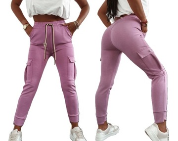 Спортивные брюки JOGGERS брюки-карго TRACKS модного дизайна FB33 бежевый XL/2XL