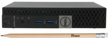 Komputer DELL 7040 Mini PC i5 16 GB 256 SSD Win10Pro Tiny 65W do biura HDMI