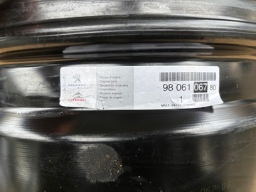 4× DISK OCELOVÝ PEUGEOT OE JUMPY EXPERT PROACE 7.0" X 16" 5X108 ET 46