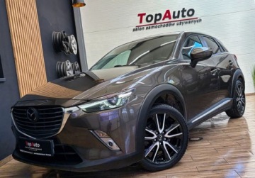 Mazda CX-3 Crossover 2.0 SKY-G 120KM 2016 Mazda CX-3 2.0I SKORA BOSE KAMERA bezwypadkowa GWARANCJA zarejestrowana