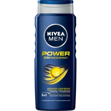 NIVEA MEN ŻEL 500ML POWER FRESH