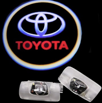 TOYOTA PRIUS CAMRY LC СВЕТОДИОДНЫЙ ДВЕРНОЙ ГОЛОГРАММНЫЙ ПРОЕКТОР