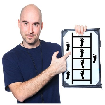 Футбольная установка 22W1 Тренировочная лестница + Pachołki 20 шт. Обучение дома