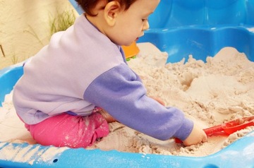 Песок для песочницы, мытый, чистый, сертификат 25 кг.