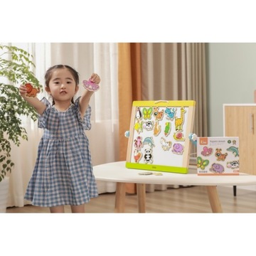 Набор деревянных магнитов для детей 