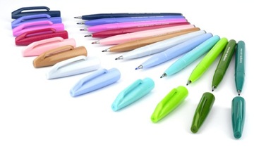 Ручки для каллиграфии PENTEL Sign Pen Brush, 12 пастельных тонов