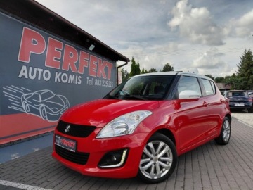 Suzuki Swift V Hatchback 3d Facelifting 1.2 VVT 94KM 2014 Suzuki Swift Limitowana Edycja Navi Kamera Szyberdach Klimatronik PDC Alu