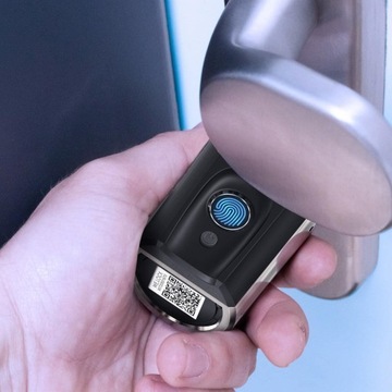 ЭЛЕКТРОННЫЙ ДВЕРНОЙ ЗАМОК С RFID-СЧИТЫВАТЕЛЕМ ОТПЕЧАТКОВ ПАЛЬЦЕВ, WIFI-КАРТА ПРИЛОЖЕНИЯ