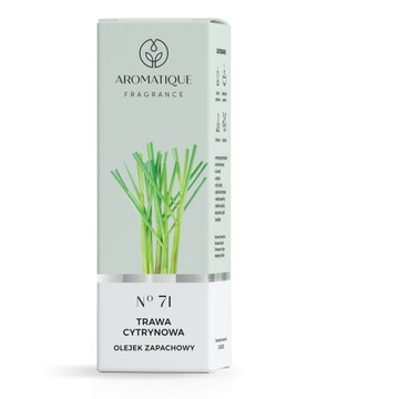 Trawa Cytrynowa olejek zapachowy Aromatique