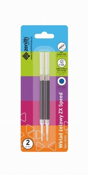 Wkłady do długopisów ZX Speed - 2 szt na blistrze
