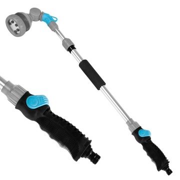 ОПРЫСКИВАЮЩЕЕ КОПЬЕ CELLFAST, ТЕЛЕСКОПИЧЕСКОЕ, РЕГУЛИРУЕМОЕ ДЛЯ ПОЛИВА, 6 ФУНКЦИЙ