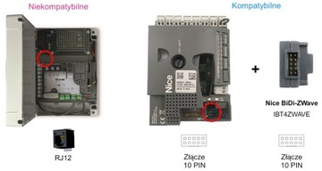 Хороший интерфейс BiDi-ZWave Fibaro Z-Wave для ворот