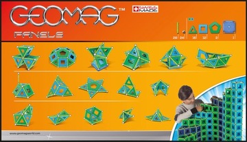Панели магнитных блоков GEOMAG 83 шт. Панель
