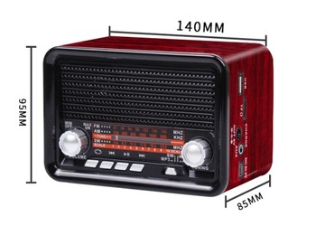 РАДИО РЕТРО USB BLUETOOTH ФУНКЦИОНАЛЬНЫЙ ПРИВОД SD-КАРТА FM AUX