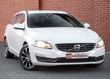 Volvo V60 I Kombi Facelifting 2.0 D2 DRIVE-E 120KM 2018 VOLVO V60 2.0 D2 120PS Lift Serwis Navi Skóry Biała Perła Piękny Gwarancja!, zdjęcie 1