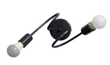 KINKIET NOCNY PODWÓJNY LAMPKA NOCNA DLA DZIECI LAMPA ŚCIENNA LED