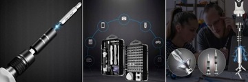 НАБОР ТОЧНЫХ ОТВЕРТОК, ИНСТРУМЕНТ, НАСАДКИ ДЛЯ ОТВЕРТОК, НАКОНЕЧНИКИ TORX 115в1