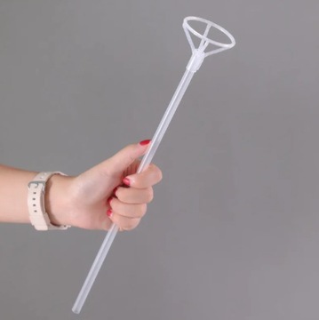 Баллонные палочки + корзина / 10 шт. / Длина около 40 см / высокое качество