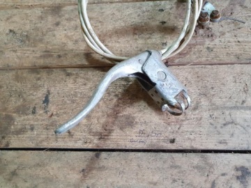 ВИНТАЖНЫЙ ВЕЛОСИПЕДНЫЙ РЫЧАГ ROMET REKORD ТОРМОЗНАЯ РУЧКА ЗАДНИЙ ТОРМОЗ ORIGI PRL