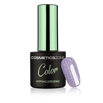 Lakier hybrydowy hipoalergiczny metaliczny różowy 7ml 266 Cosmetics Zone