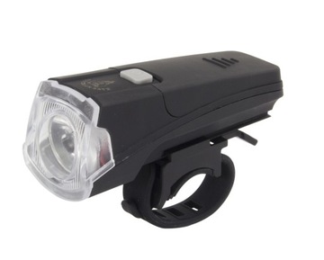 LAMPKA LED ROWEROWA NA PRZÓD 180 lumenów baterie