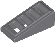 LEGO C. Szary Slope Skos Gril 18 1x2 2/3 61409 DBG