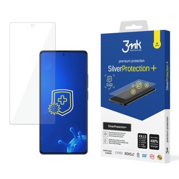 Folia Ochronna Antybakteryjna do Redmi Note 13 Pro 4G- 3mk SilverProtection
